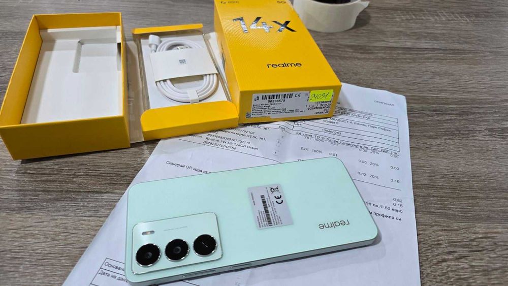 Realme 14X 5G 128GB 6GB RAM Dua / В ГАРАНЦИЯ /