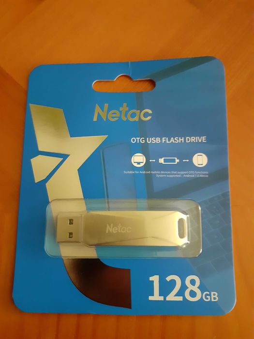 Универсальная USB флешка 128GB USB3.0+TypeC Dual