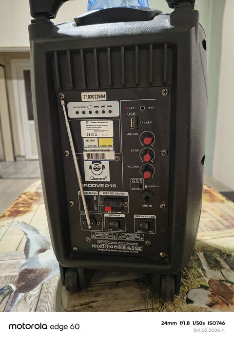 Преносима тонколона iDance Groove 215