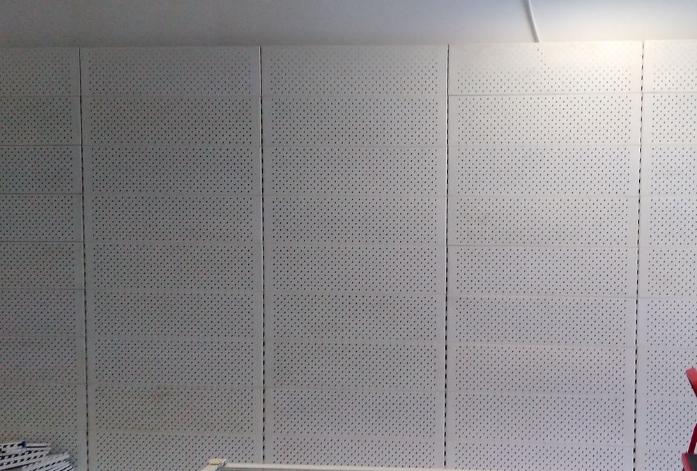 Стеллаж металлический перфорированный