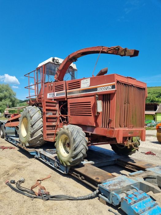 Dezmembram combina siloz FiatAgri Hesston 7725 — poza 7