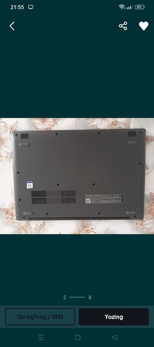 Lenovo 570 kafolati bilan