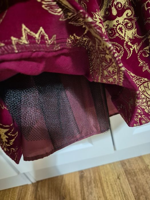 Rochie de ocazie,  catifea burgundy