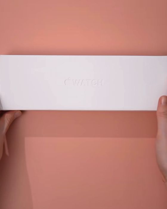 Новые часы  Apple watch 10 цвет Rose gold