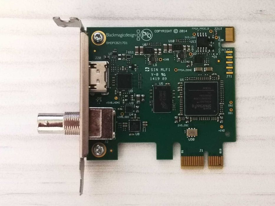 Placă captură Blackmagic DeckLink Mini Recorder – HDMI & SDI