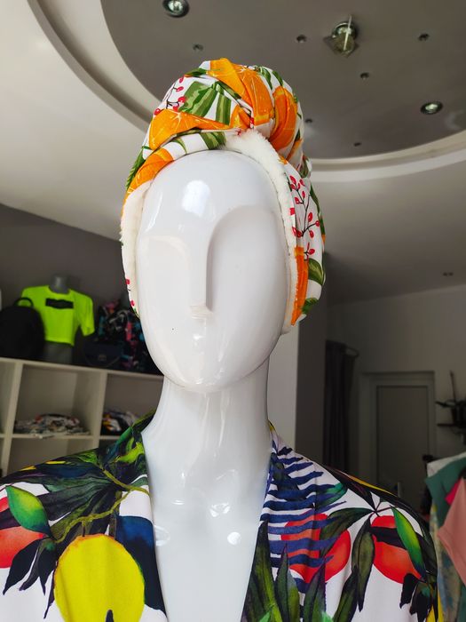 Кърпа за мокра коса тип тюрбан