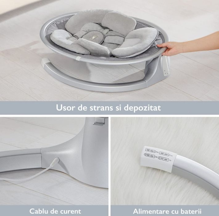 Leagan Electric Bebelusi KidProtect® Baby Bliss