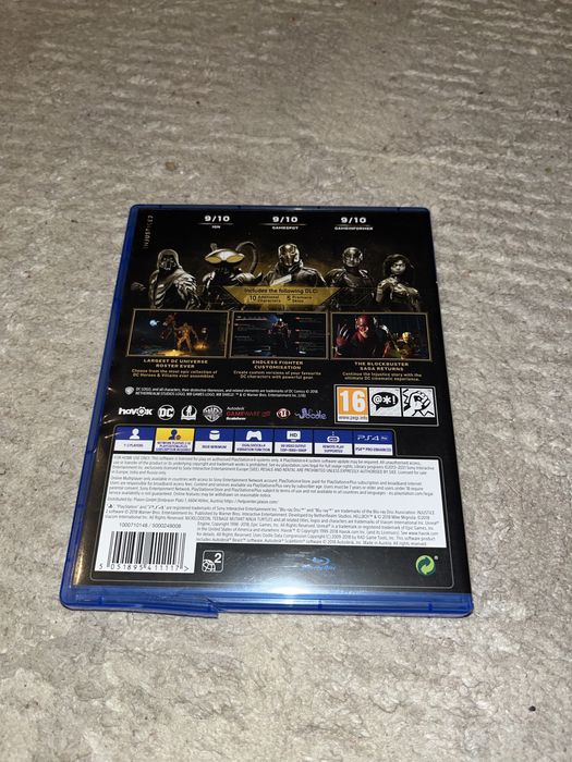 Диск на пс4 injustice 2