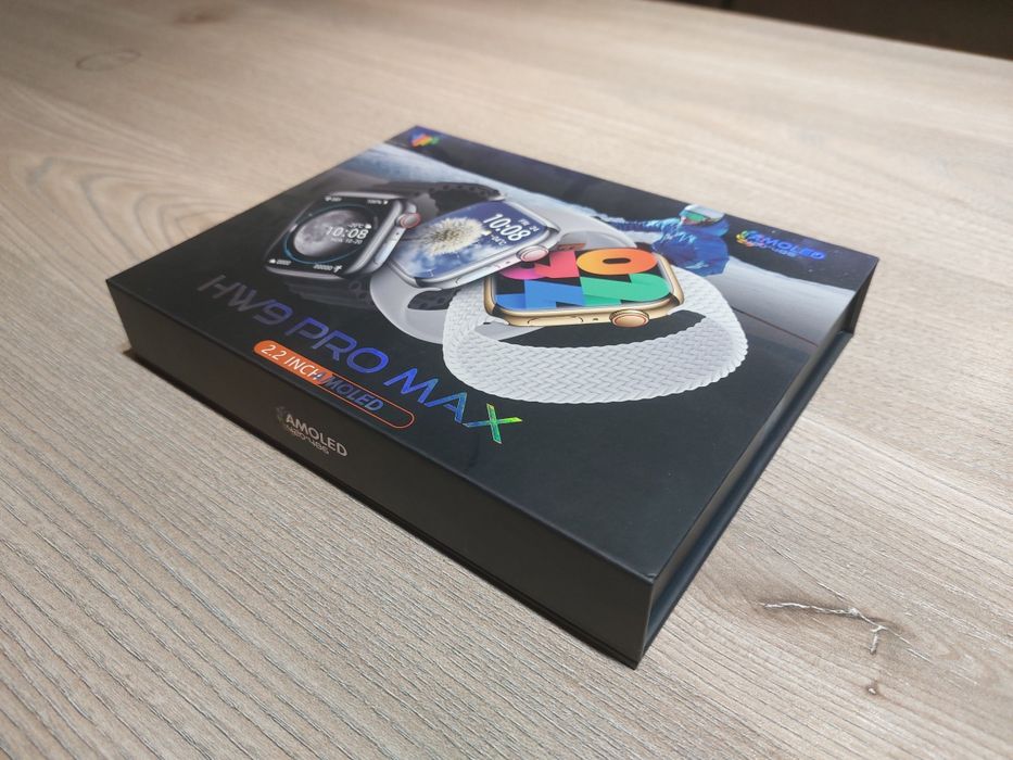 HW9 Pro Max Smart watch Amoled displey 2.2
