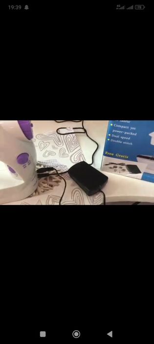 Portativ tikuv mashinasi, pedal bilan Mini Sewing Machine SM202

 Mini