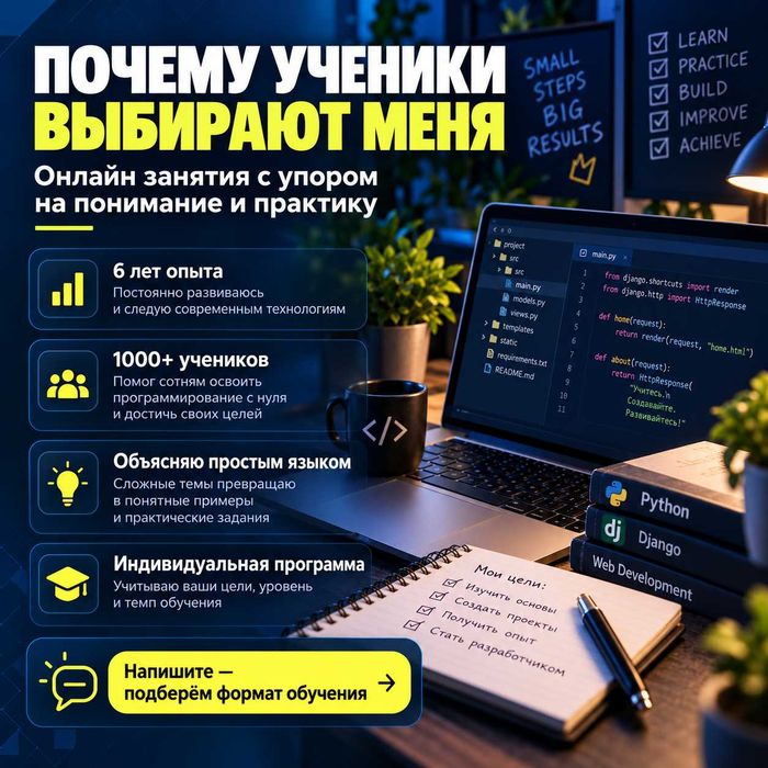 преподаватель Python