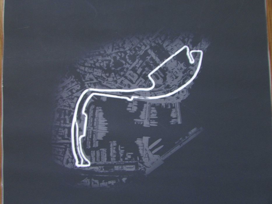 Poster f1 Circuit de Monaco