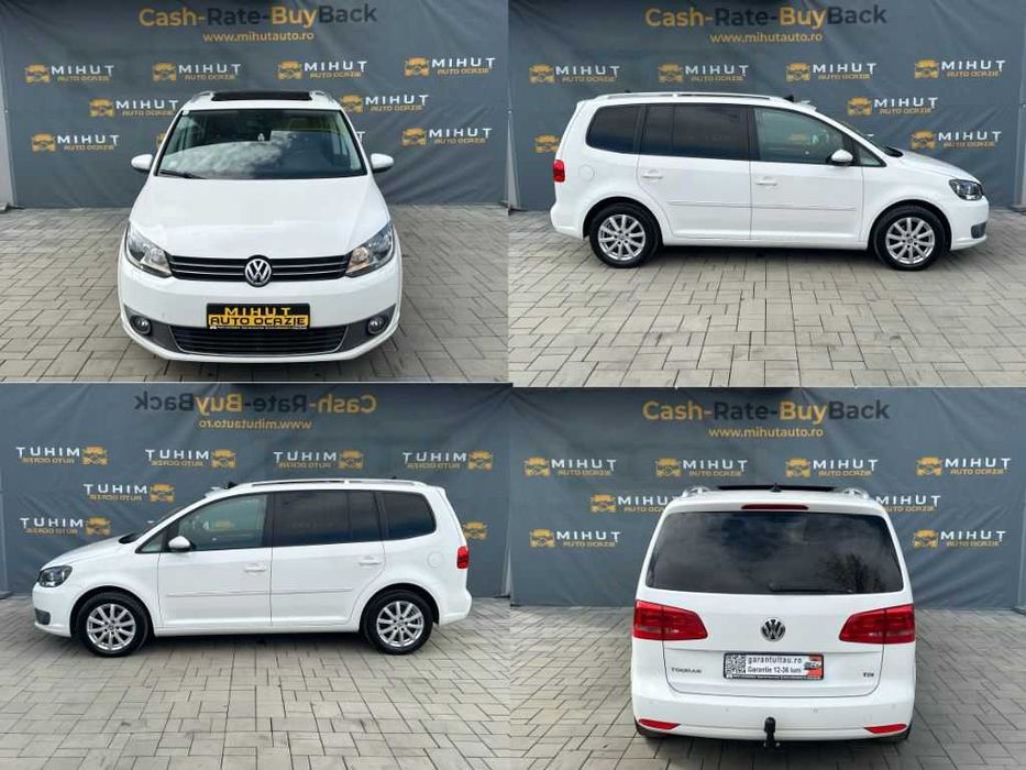 VW Touran 1.6 Diesel (105 CP) 2011 Euro 5 | Rate fixe | Garantie