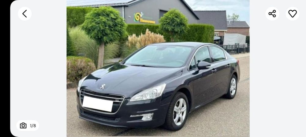 Dezmembrez peugeot 508 2.0 din 2013