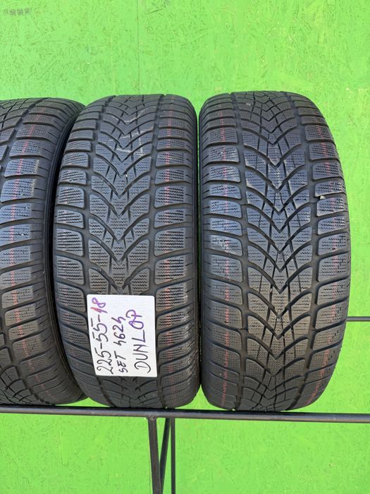 225/55/18 M+S DUNLOP DOT 4624 Stare excelenta