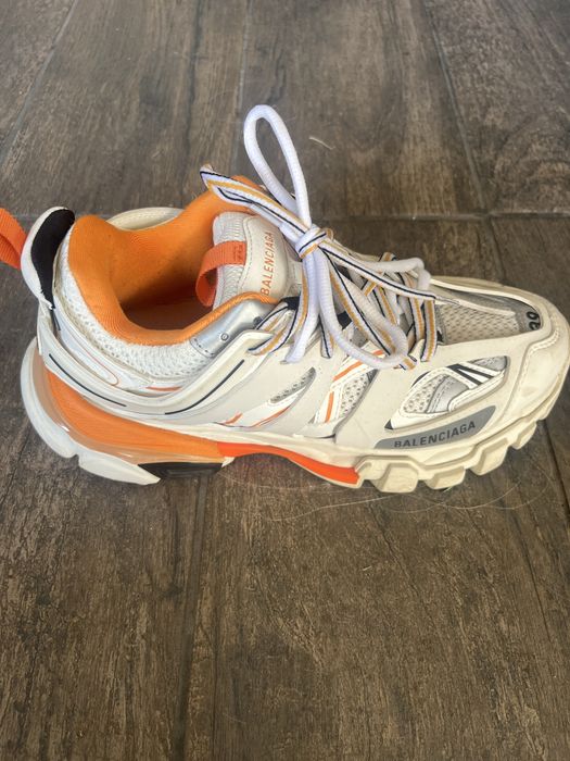 Balenciaga Track White Orange