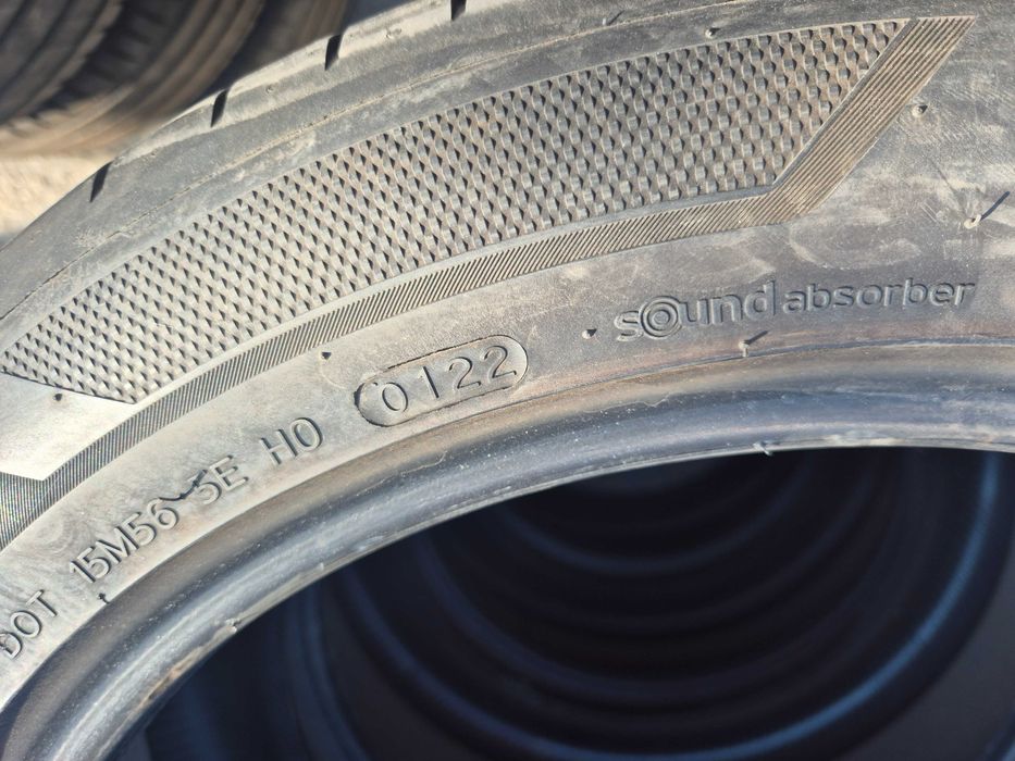 4 Anvelope de VARA - 255/45/19 - HANKOOK - OEM Tesla EV - Stare Foarte BUNA - DOT 2022 !