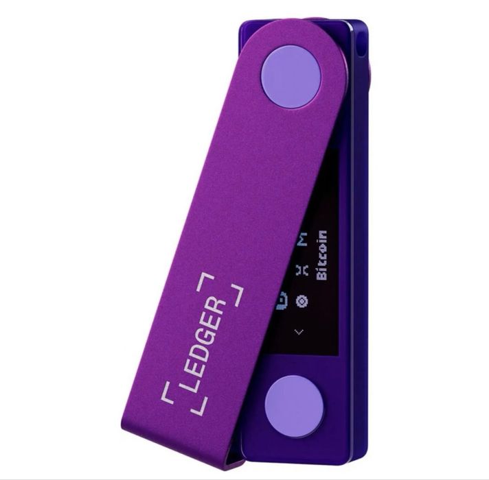 Крипто портфейл Ledger Nano X Amethyst puprple