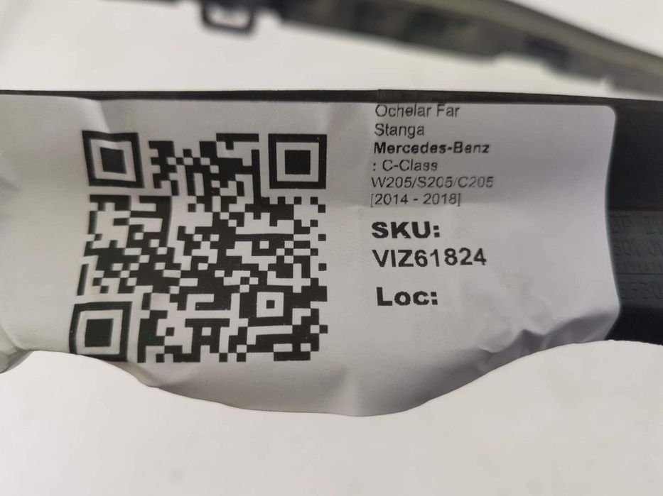 Ochelar Far Stanga Mercedes-Benz  C-Class W205/S205/C205 2014 2015 201