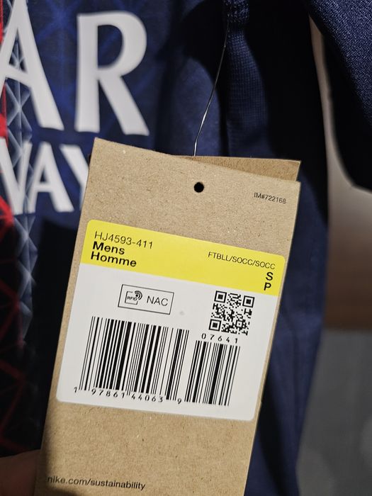 Нова тениска Nike PSG оригинал Paris Saint-Germian t-shirt