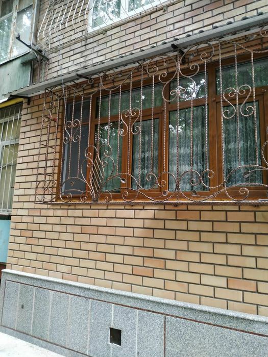 Решётки на окна и навесы