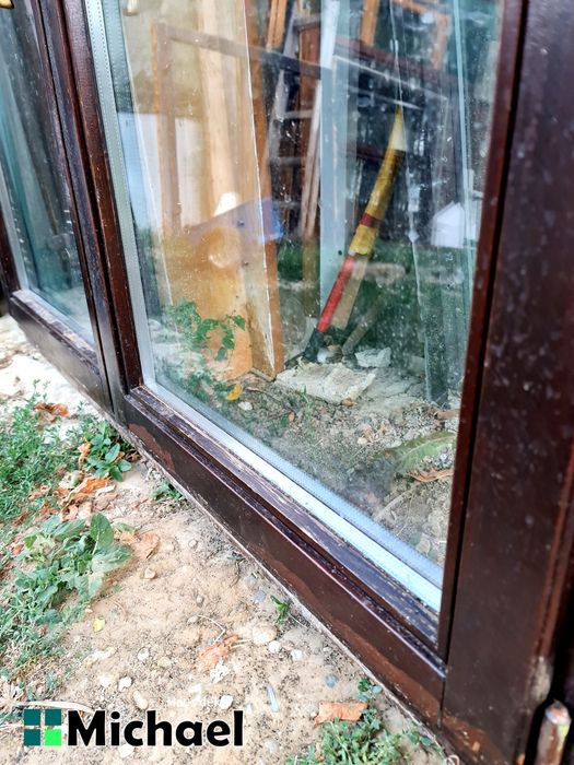 Termopan lemn masiv,cu obloane,Austria( Privat 8152)