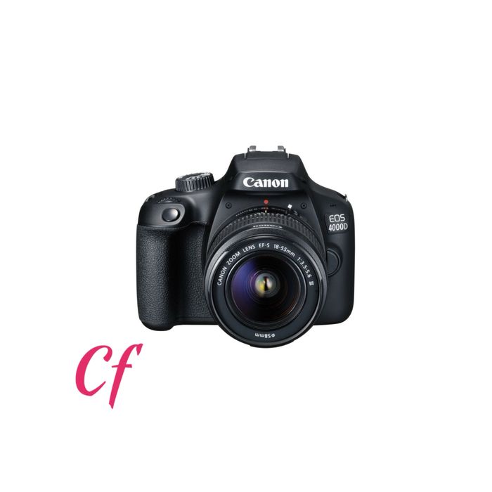 Canon EOS 4000D kit cu Obiectiv EF-S 18-55mm DC III