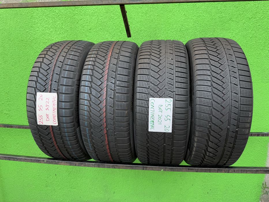 255/45/20 M+S CONTINENTAL DOT 21/22 Stare bună