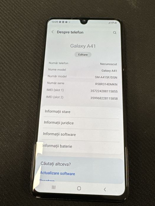 Samsung Galaxy A41 64GB  ID-XXL6803