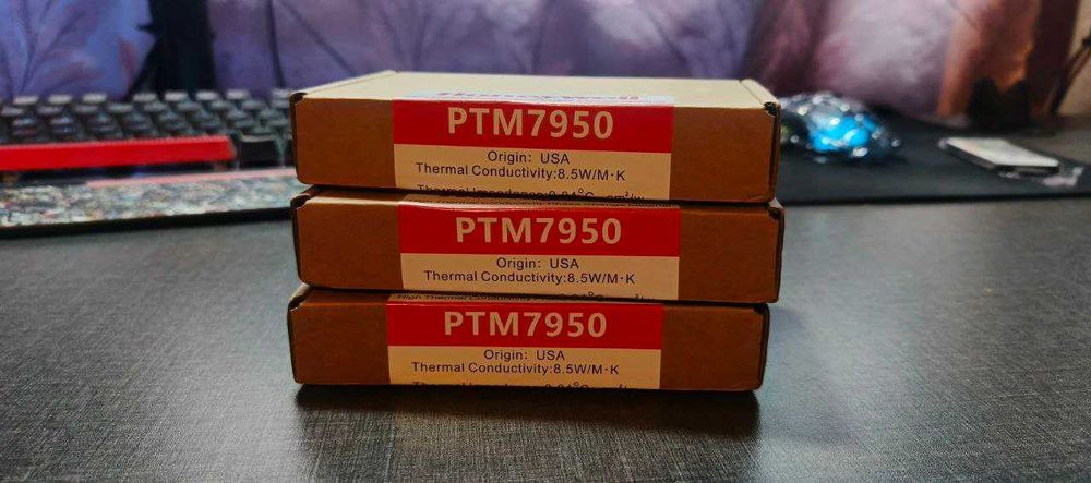 Термопаста Honeywell PTM-7950 40х40 с фазовым переходом