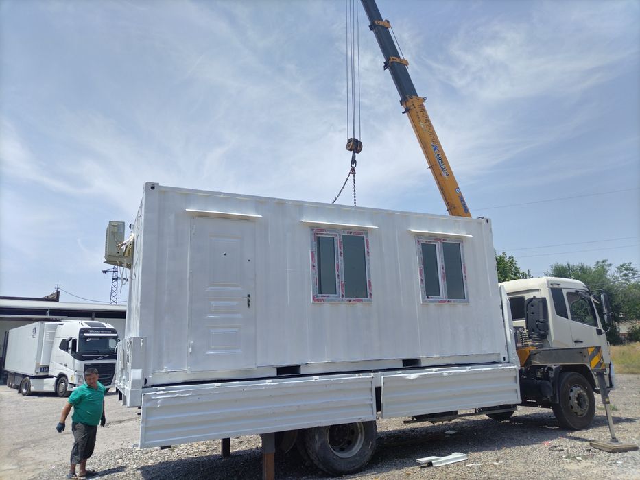 Konteyner ofis xojatxona dush kabinalari