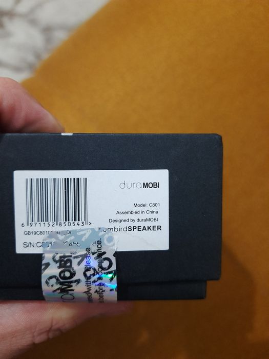 Boxe portabile bluetooth bone conduction Duramobi Humbird