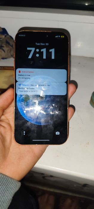 Telefon sotiladi marka iphone 17 pro max kelishamiz telefon karobka