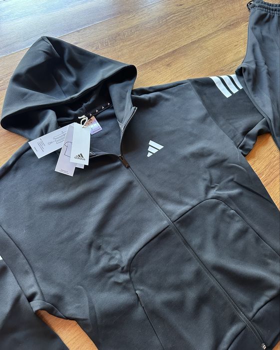 Мъжки,памучен,черен екип Adidas