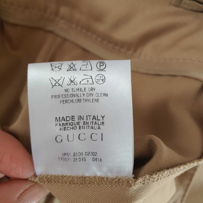 Pantaloni bej GUCCI