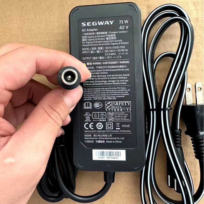 Оригинално зарядно Segway 42V 1.7А