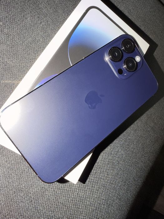 Vand Iphone 14 ProMax , DeepPurple , 256gb+36 de huse