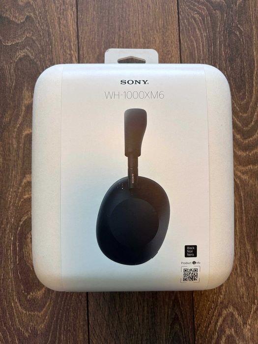 Безжични слушалки Sony - WH-1000XM6 (черни)  + 2 години гаранция