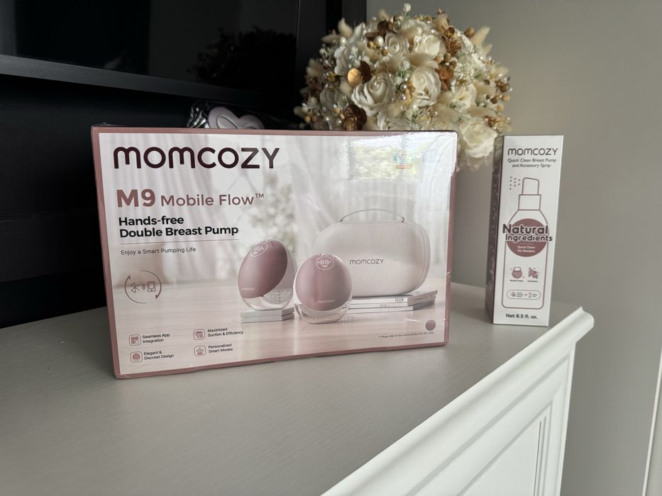 Momcozy M9 Dublă – Nouă, Sigilată, cu Factură