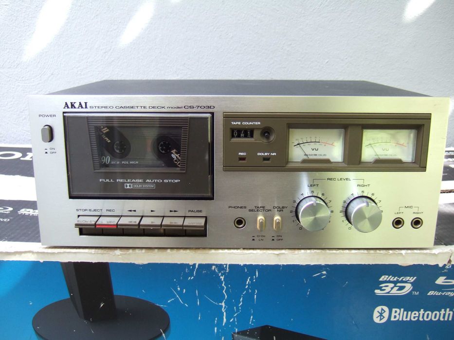 Akai CS-703D. Casetofon Deck. Vintage .