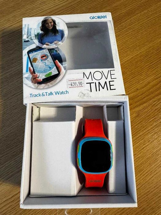Alcatel MOVETIME Track & Talk – smartwatch pentru copii cu GPS si SOS