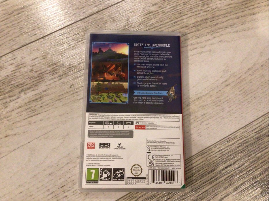 Mario Kart 8 Deluxe N.S. + Minecraft N.S. + Minecraft Legends Deluxe