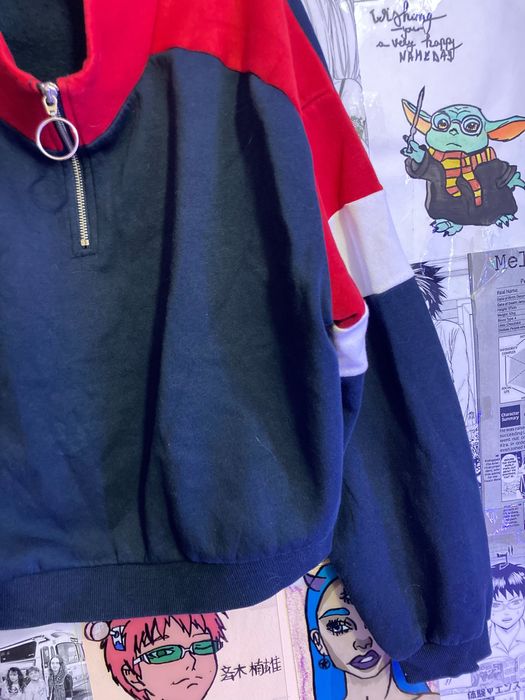 Bluza cropped groasa