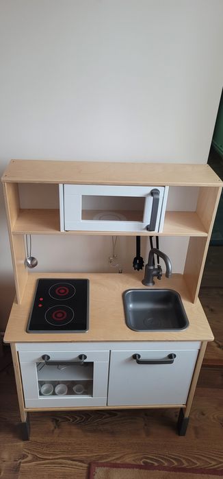 Bucătărie copii lemn Duktig Ikea + accesorii