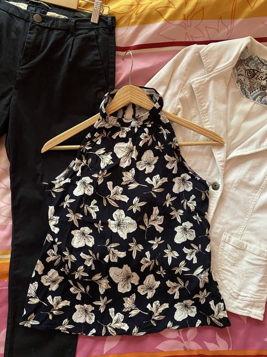 Scotch&soda, Mango, Fishbone-панталон, сако и топ
