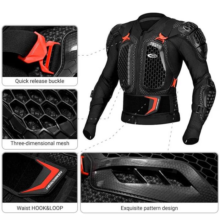 Мото Протекторна Ризница VEMAR - XL/XXL/XXXL