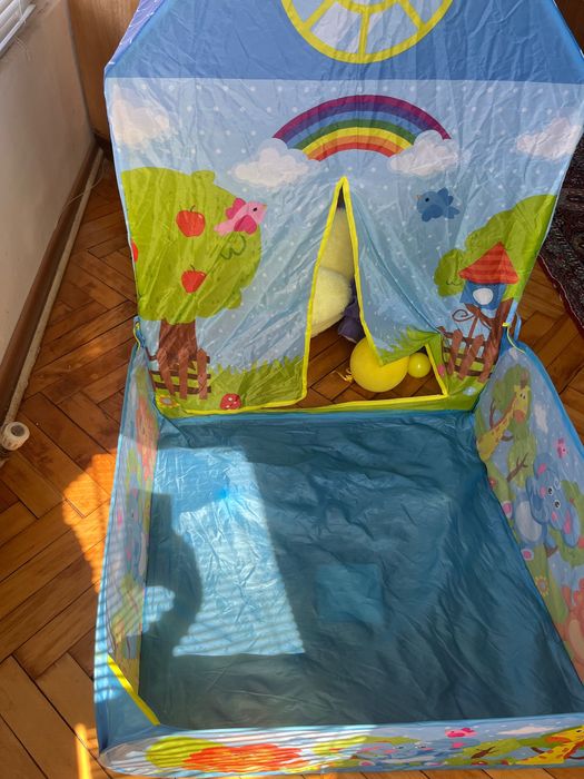 Детски кът , играчка с 2 зони. Чисто ново