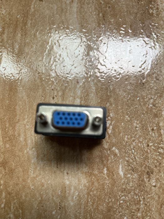 Adaptor video DVI–VGA / VGA–DVI – calitate profesională, compatibil PC și monitor