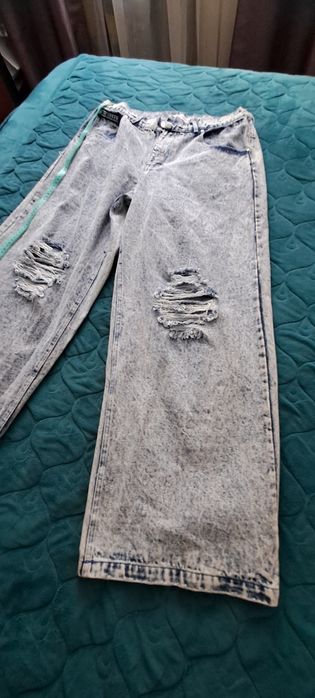 Blugi pt fete,culoare albastru