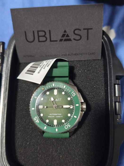 Ublast SeaStrong 1000m NOU Full Set Garanție - Seiko NH35 Valvă Heliu